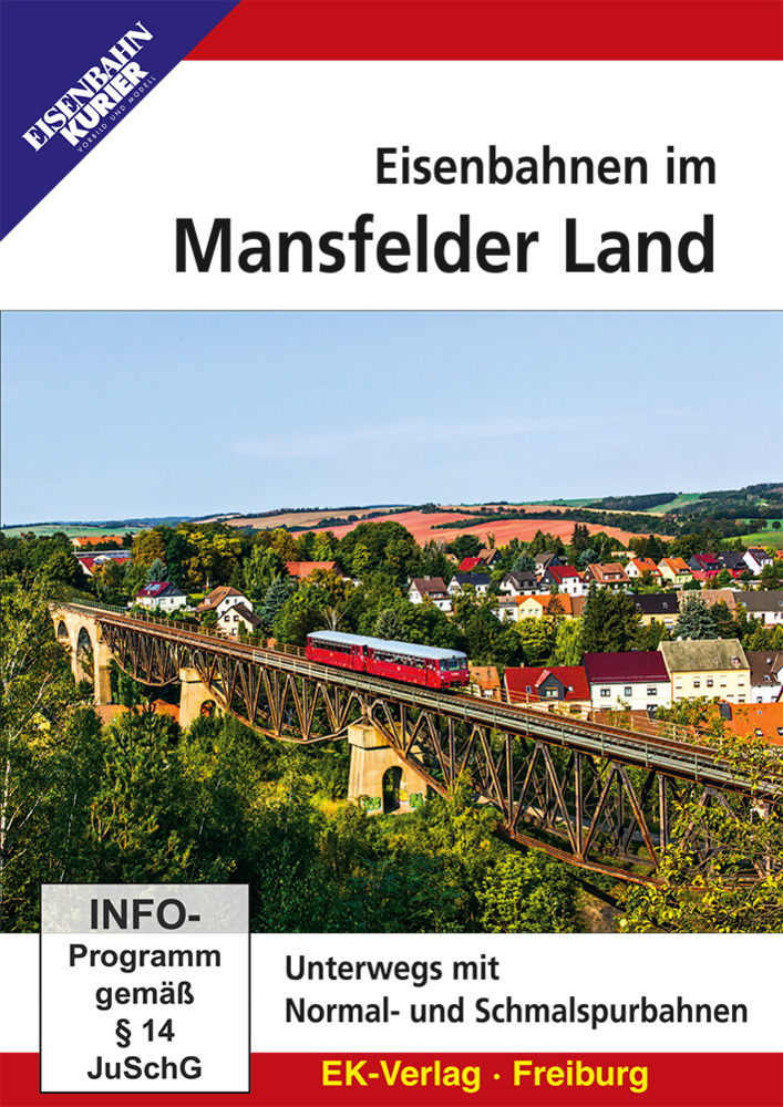Eisenbahnen im Mansfelder Land, DVD-Video main product photo