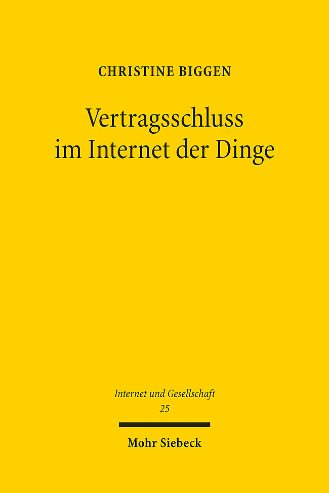Vertragsschluss im Internet der Dinge main product photo