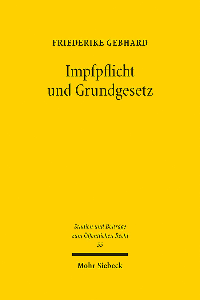 Impfpflicht und Grundgesetz main product photo