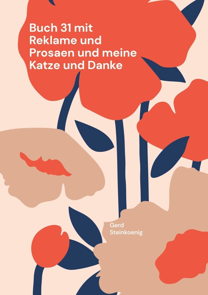 Buch 31 mit Reklame und Prosaen und meine Katze und Danke main product photo