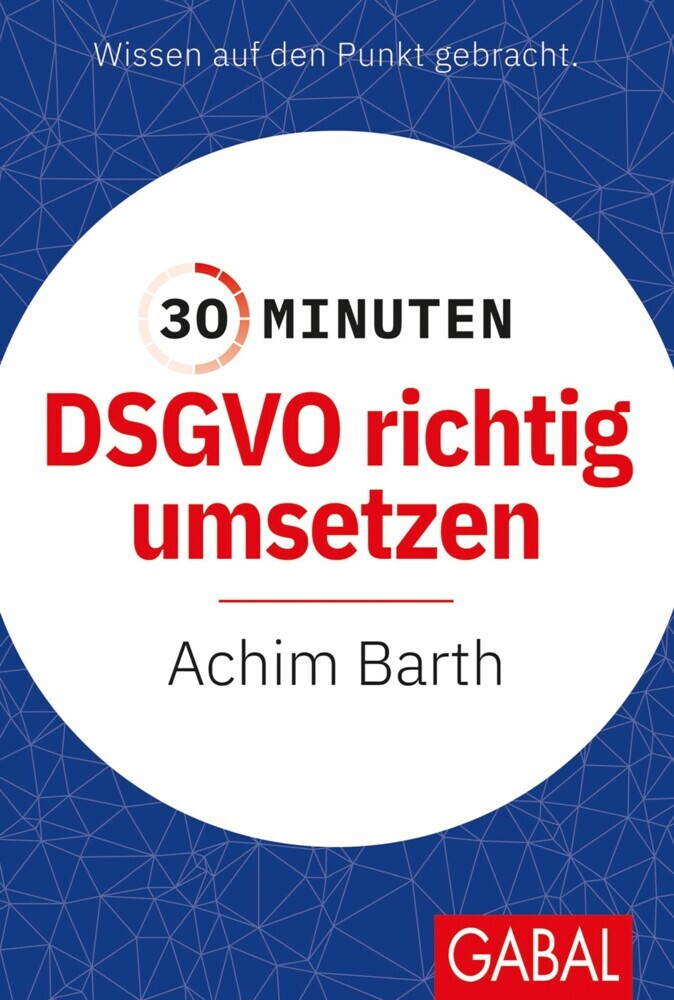 30 Minuten DSGVO richtig umsetzen main product photo