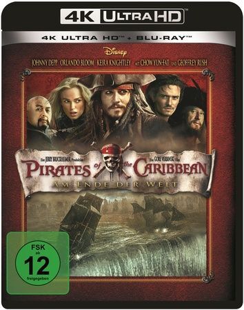 Pirates of the Caribbean - Am Ende der Welt 4K, 1 UHD-Blu-ray + 1 Blu-ray main product photo
