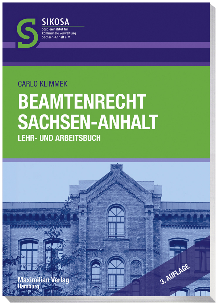 Beamtenrecht Sachsen-Anhalt main product photo