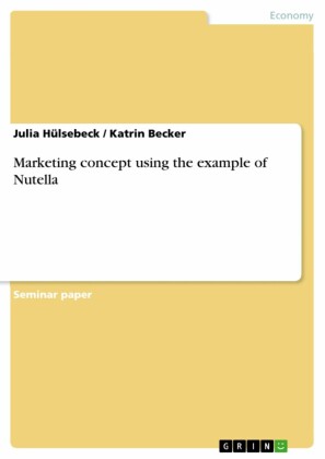 Marketing concept using the example of Nutella