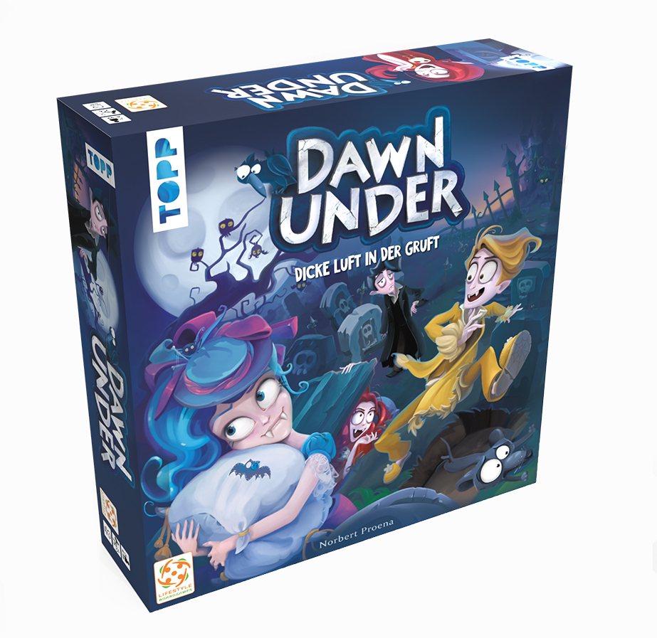 Dawn Under - Dicke Luft in der Gruft. Neuausgabe des Deutschen Kinderspiels 2004 main product photo