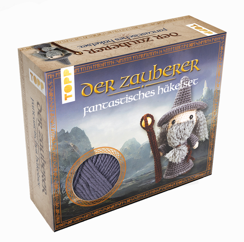 Fantastisches Häkelset Zauberer main product photo