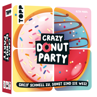 Crazy Donut Party. Greif schnell zu, sonst sind sie weg!