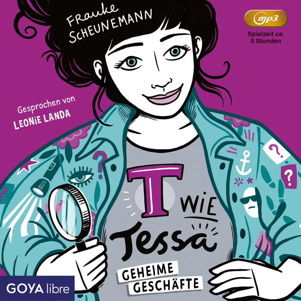 T wie Tessa. Geheime Geschäfte, Audio-CD, MP3 main product photo