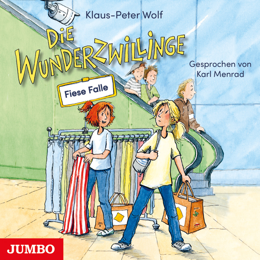 Die Wunderzwillinge. Fiese Falle, Audio-CD main product photo
