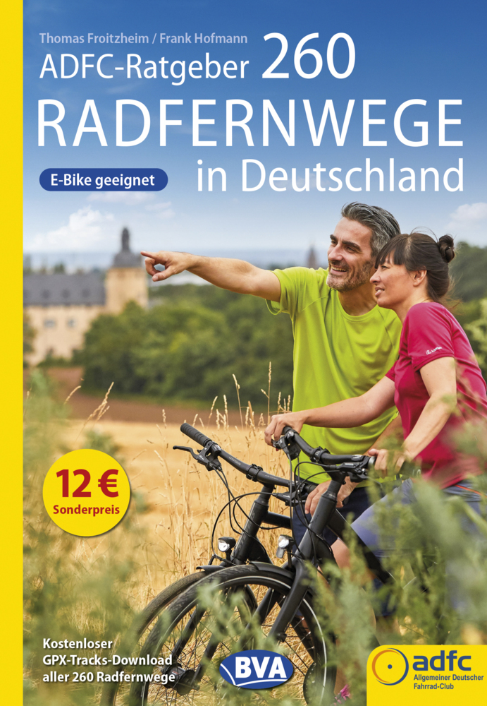 ADFC-Ratgeber 260 Radfernwege in Deutschland main product photo
