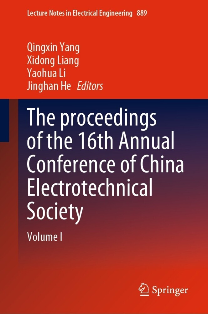 The proceedings of the 16th Annual Conference of China Electrotechnical Society main product photo