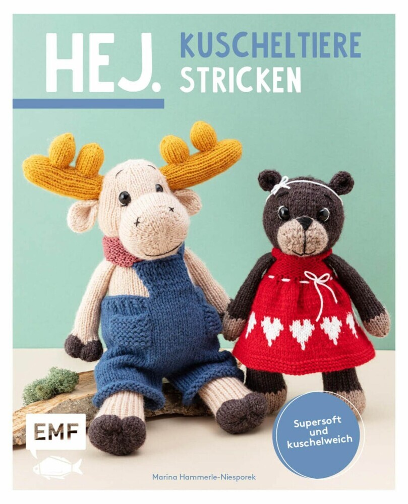 Hej. Kuscheltiere stricken main product photo