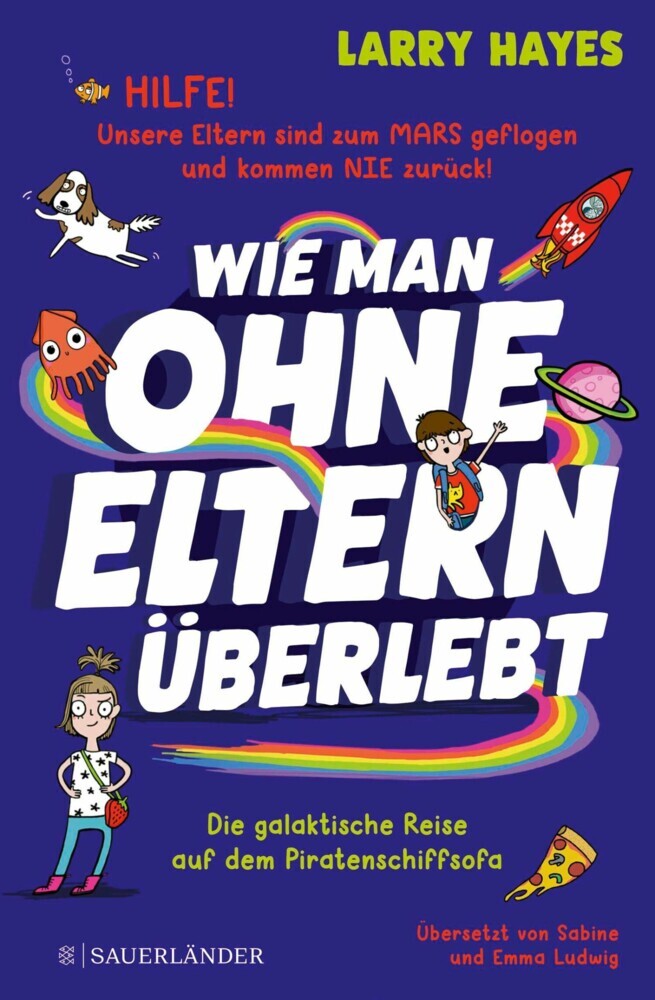 Wie man ohne Eltern überlebt - Die galaktische Reise auf dem Piratenschiffsofa main product photo