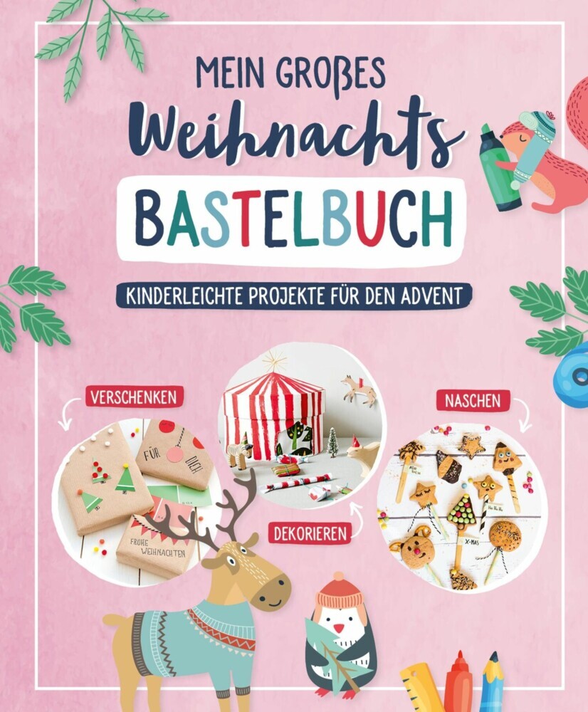 Mein großes Weihnachts-Bastelbuch main product photo