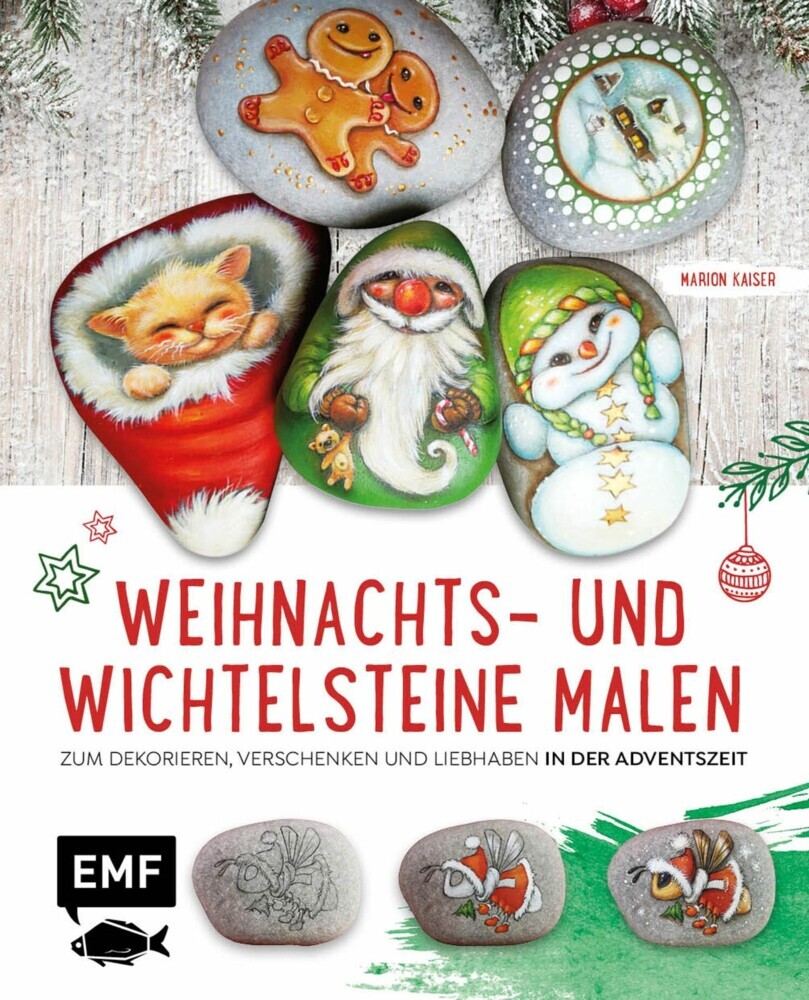 Weihnachts- und Wichtelsteine malen main product photo