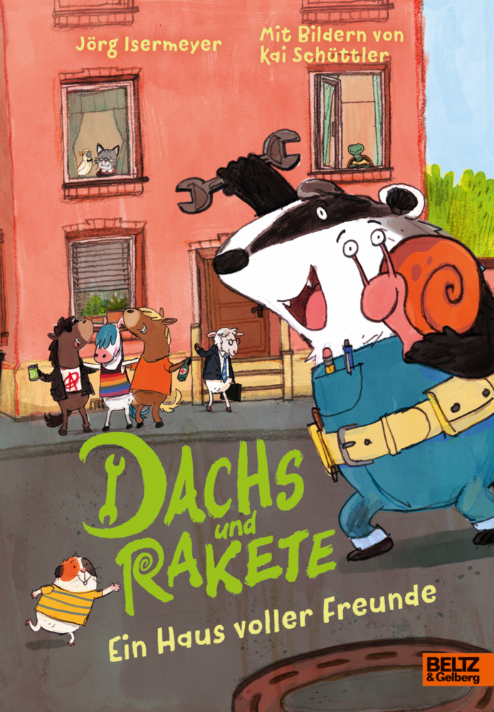 Dachs und Rakete. Ein Haus voller Freunde main product photo