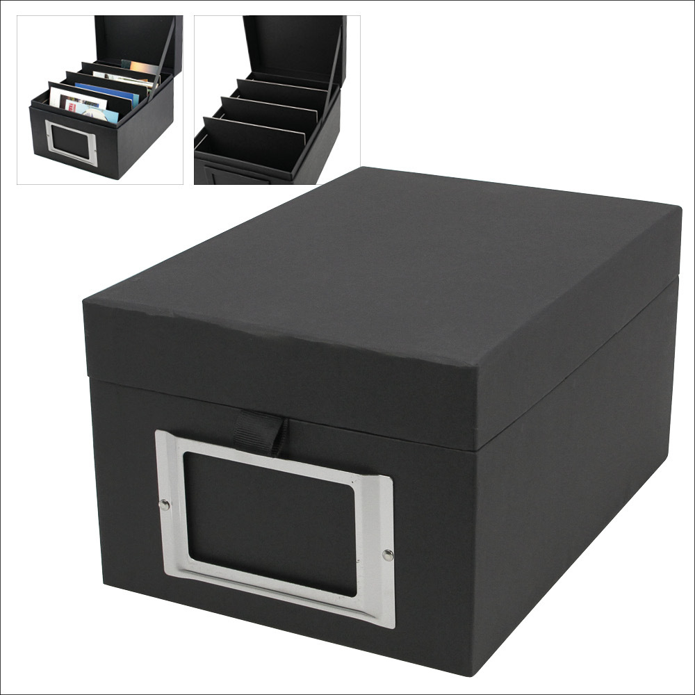 Postkarten- und Fotobox Black Edition main product photo