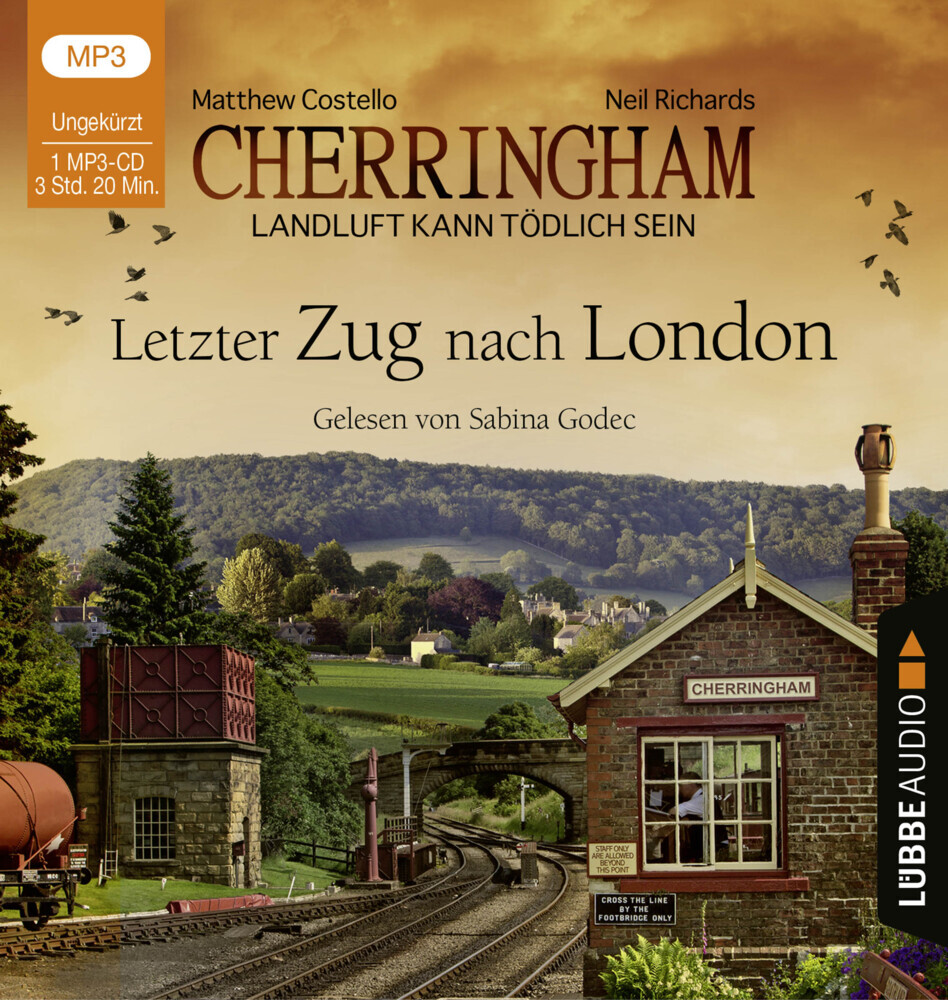 Cherringham - Letzter Zug nach London, 1 Audio-CD, 1 MP3 main product photo