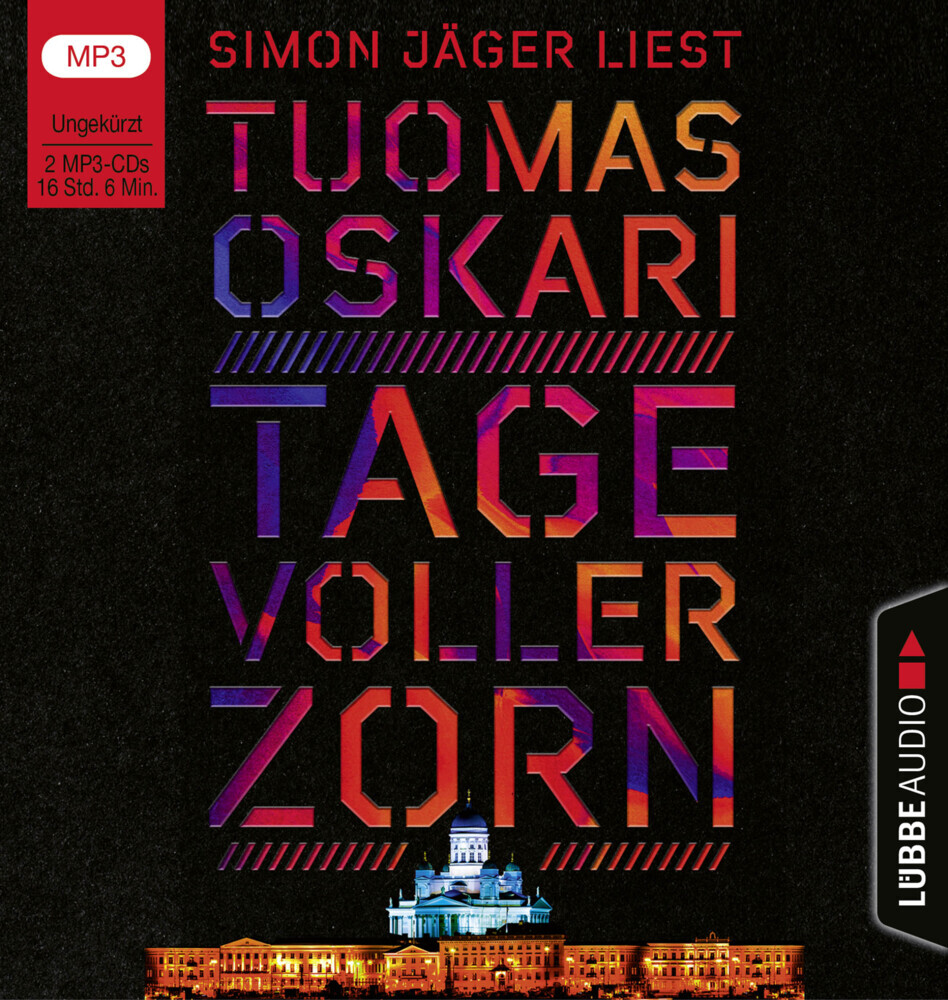 Tage voller Zorn, 2 Audio-CD, 2 MP3 main product photo