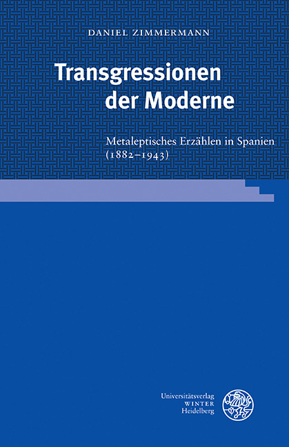 Transgressionen der Moderne main product photo
