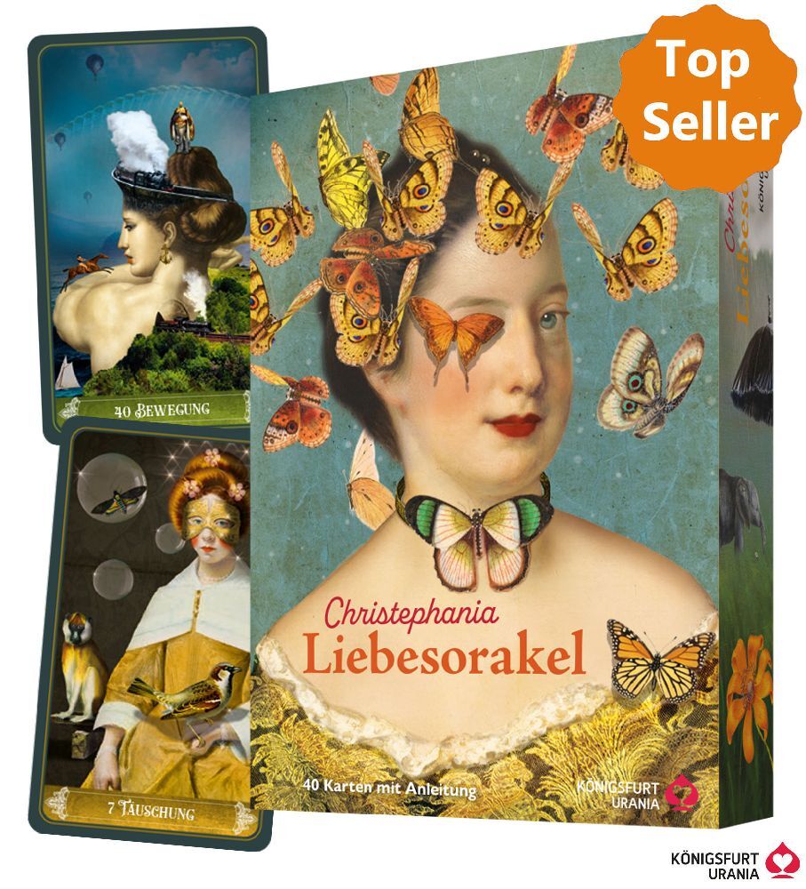 Christephania Liebesorakel, m. 1 Buch, m. 40 Beilage main product photo