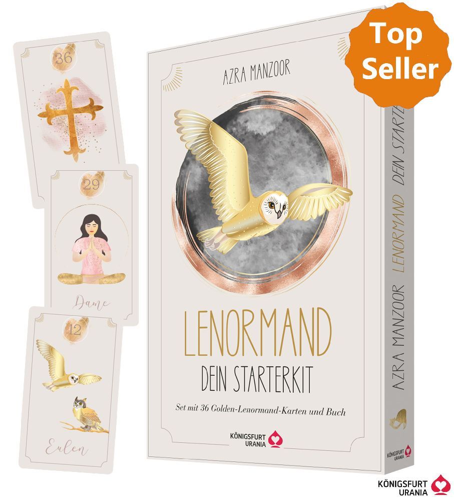 Lenormand - Dein Starterkit, m. 1 Buch, m. 1 Beilage main product photo