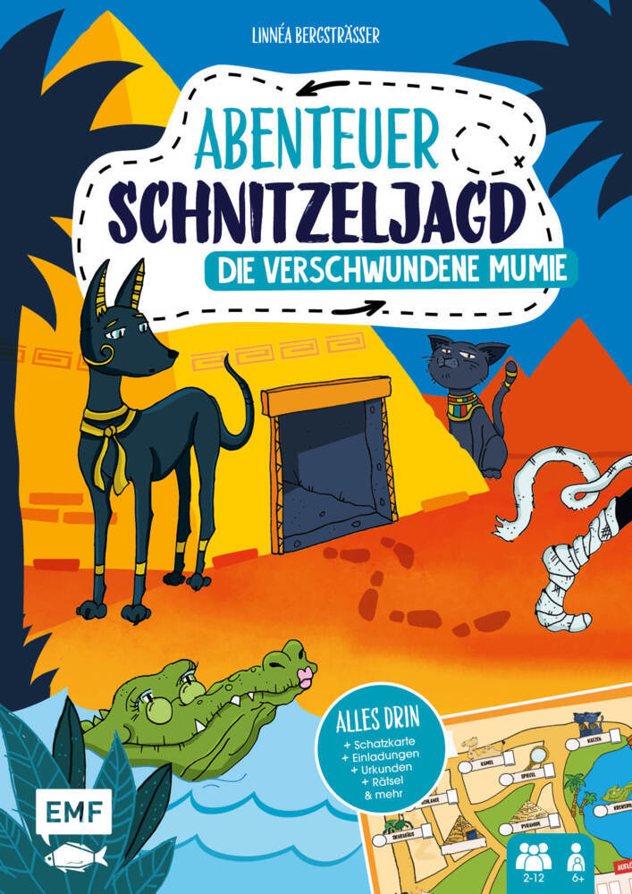 Set: Abenteuer Schnitzeljagd - Die verschwundene Mumie main product photo