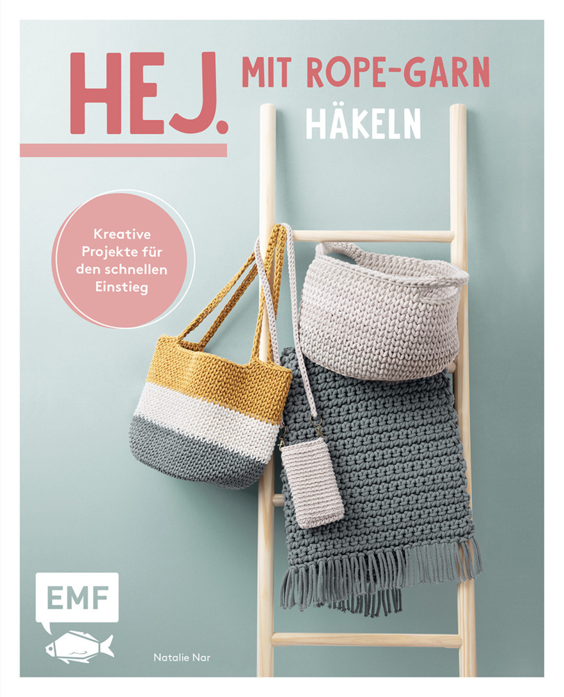 Hej. Mit Rope-Garn häkeln super easy main product photo