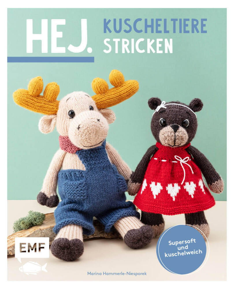Hej. Kuscheltiere stricken main product photo
