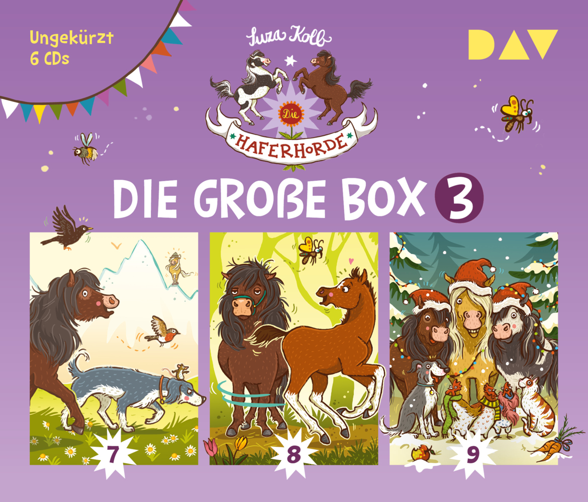 Die Haferhorde - Die große Box 3 (Teil 7-9), 6 Audio-CD main product photo