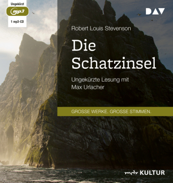 Die Schatzinsel, 1 Audio-CD, 1 MP3