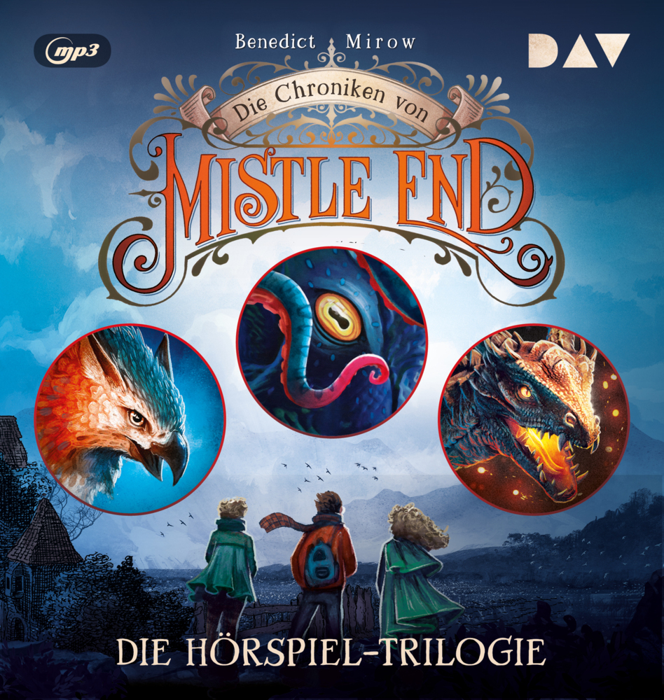 Die Chroniken von Mistle End - Die Hörspiel-Trilogie (Teil 1-3), 4 Audio-CD, 4 MP3 main product photo