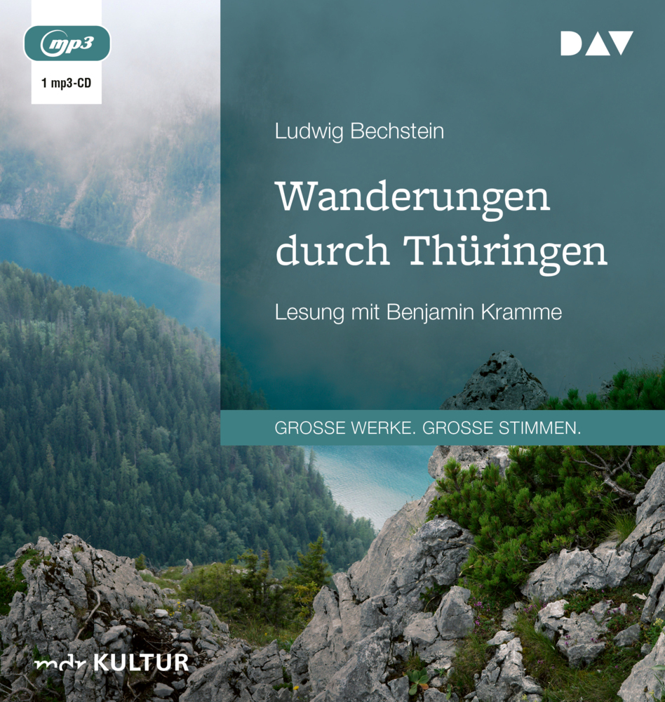 Wanderungen durch Thüringen, 1 Audio-CD, 1 MP3 main product photo