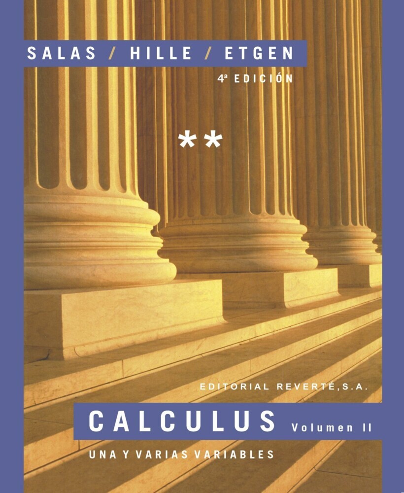 Calculus. Una y varias variables. Volumen II main product photo