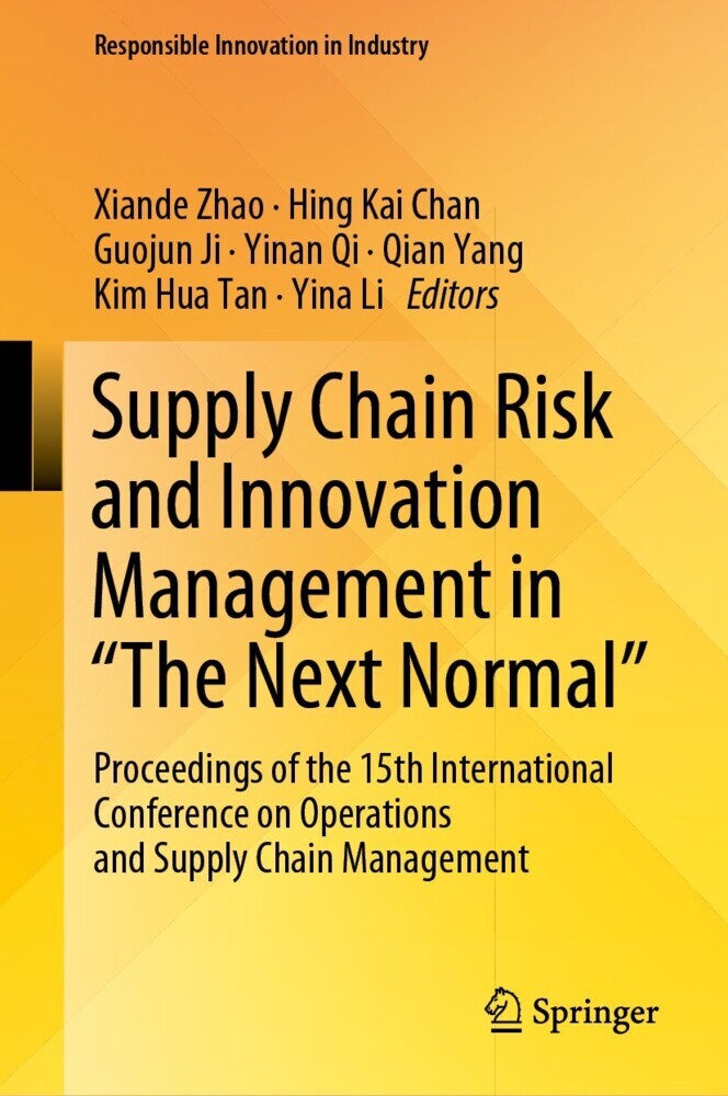 Supply Chain Risk and Innovation Management in 'The Next Normal' main product photo