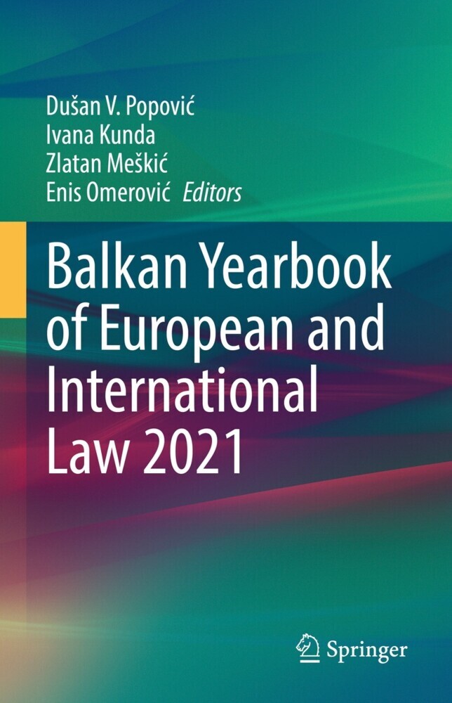Balkan Yearbook of European and International Law 2021 main product photo