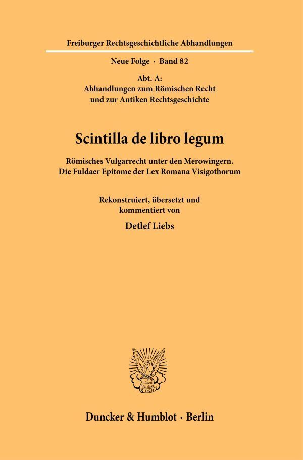Scintilla de libro legum. main product photo