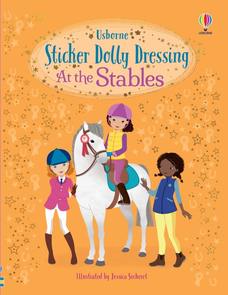 Sticker Dolly Dressing At the Stables main product photo