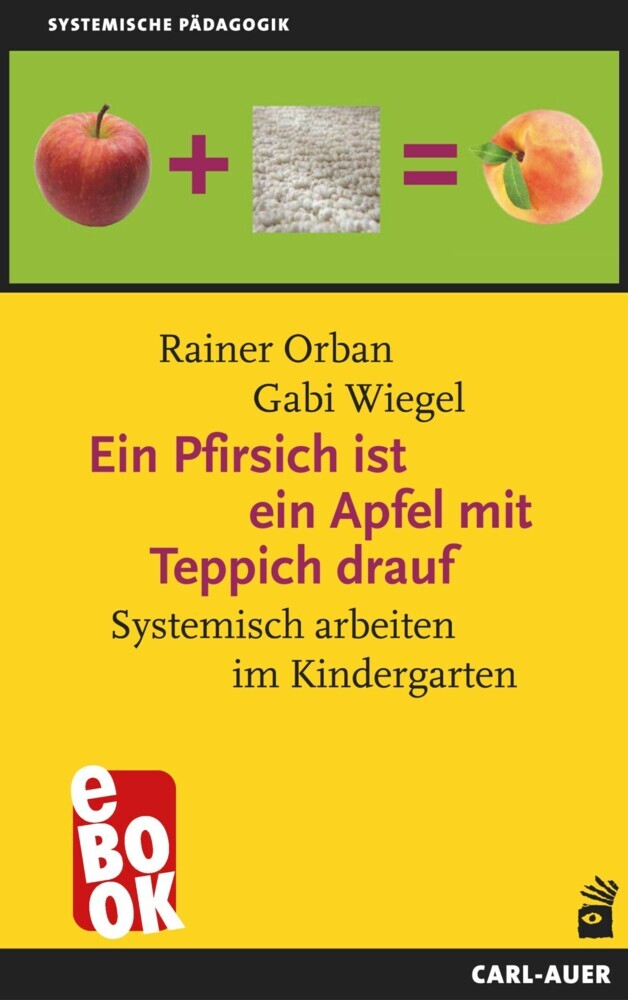 Ein Pfirsich ist ein Apfel mit Teppich drauf main product photo