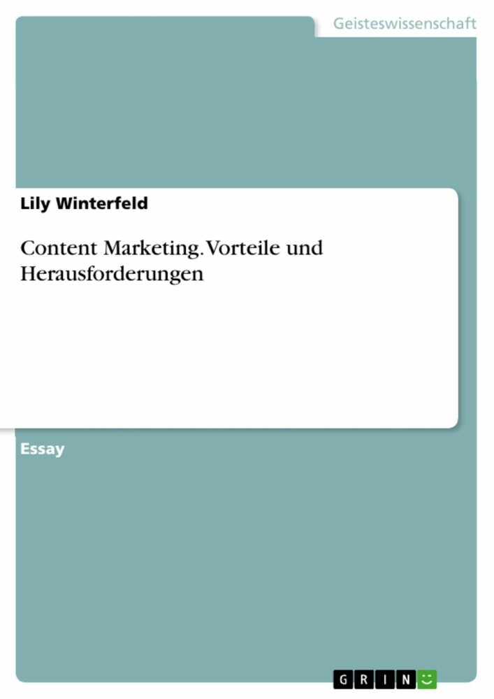 Content Marketing. Vorteile und Herausforderungen main product photo