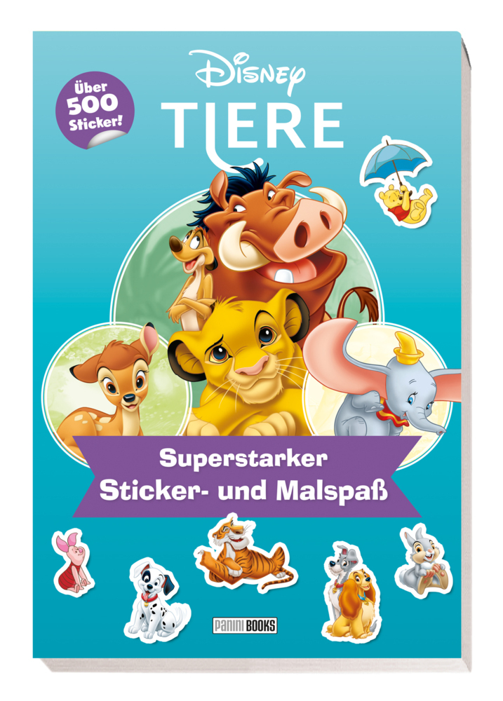 Disney Tiere: Superstarker Sticker- und Malspaß main product photo