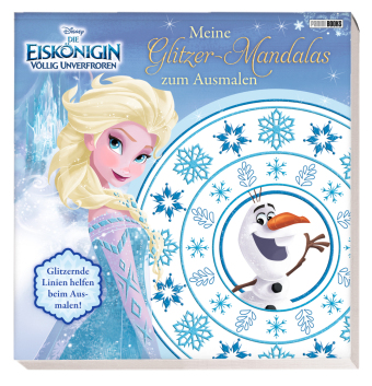Disney Die Eiskönigin: Meine Glitzer-Mandalas zum Ausmalen