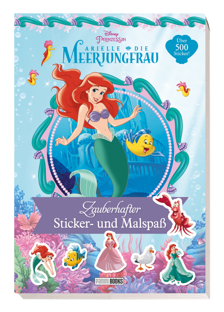 Disney Prinzessin: Arielle die Meerjungfrau - Zauberhafter Sticker- und Malspaß main product photo
