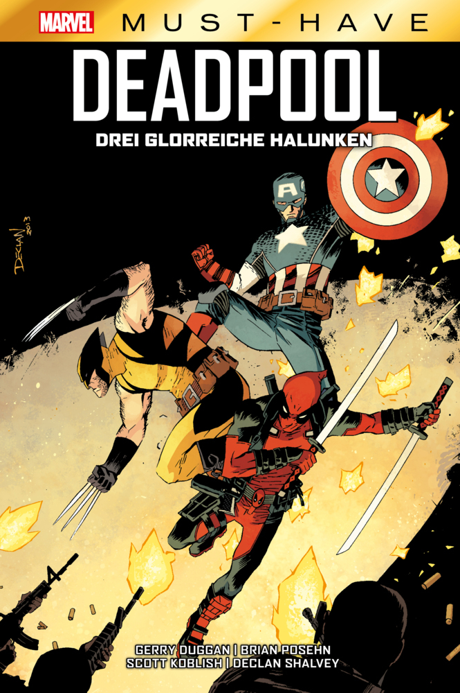 Marvel Must-Have: Deadpool - Drei glorreiche Halunken main product photo