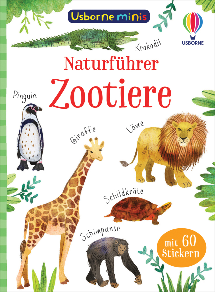 Usborne Minis Naturführer: Zootiere main product photo