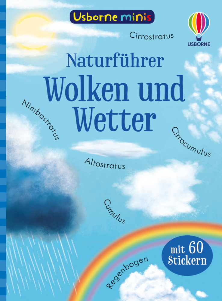 Usborne Minis Naturführer: Wolken und Wetter main product photo