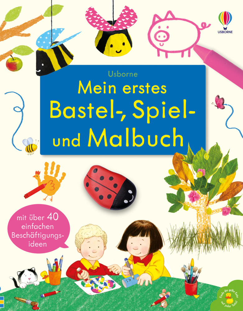 Mein erstes Bastel-, Spiel- und Malbuch main product photo