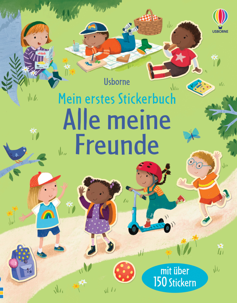 Mein erstes Stickerbuch: Alle meine Freunde main product photo