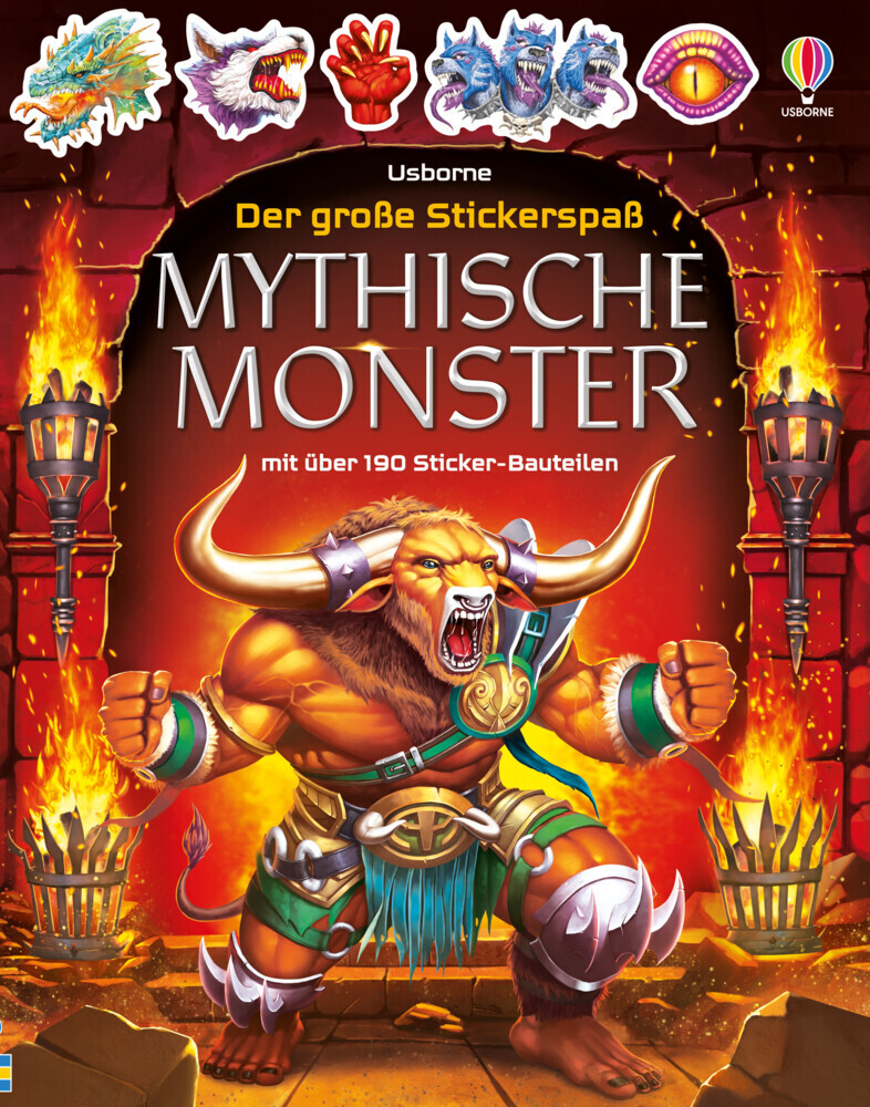 Der große Stickerspaß: Mythische Monster main product photo