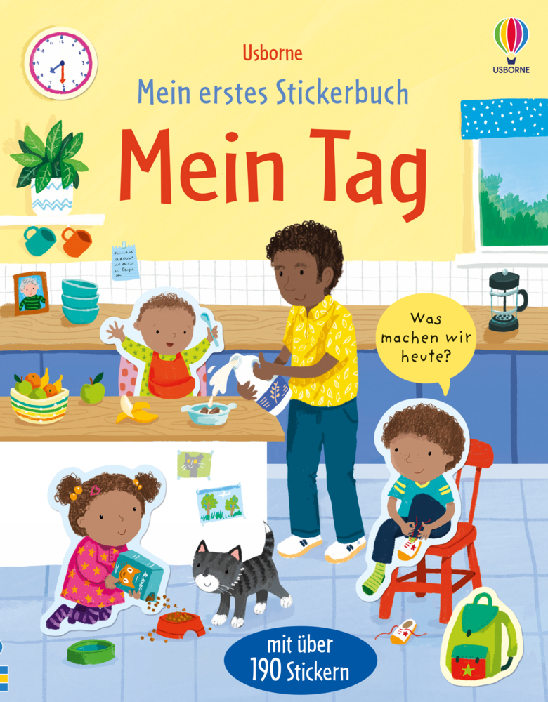 Mein erstes Stickerbuch: Mein Tag main product photo